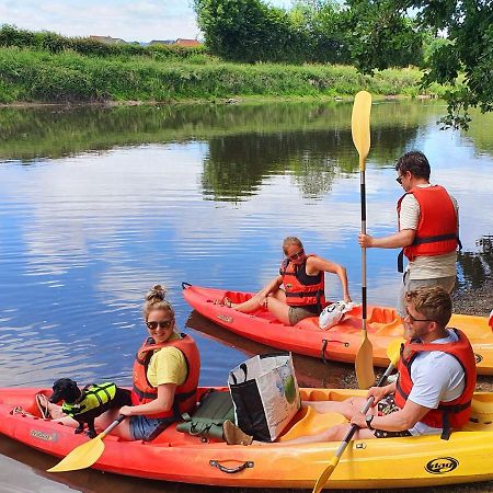 Camping Des 2 Rives- Mobilhomes Etang-sur-Arroux ภายนอก รูปภาพ